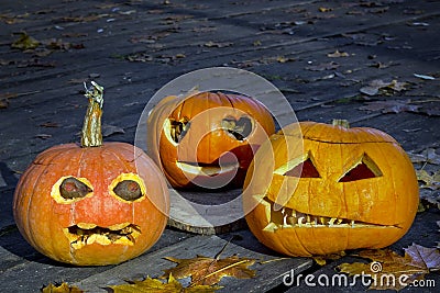 Horror of Halloween Stock Photo