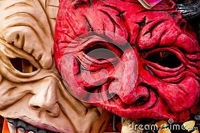 Horror mask Stock Photo