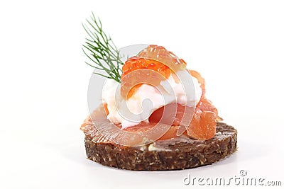 Hors d oeuvre Stock Photo