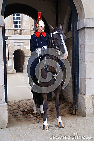 Horse Guards, London Editorial Stock Photo