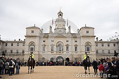 Horse Guards Parade, London, England Editorial Stock Photo