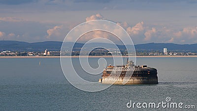 Horse Sand Fort Stock Photo