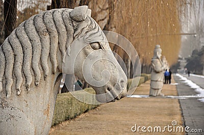 Horse Statue Stock Photo