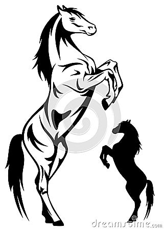 Horse vector Vector Illustration