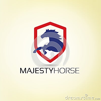Horse Logo Stock Photo