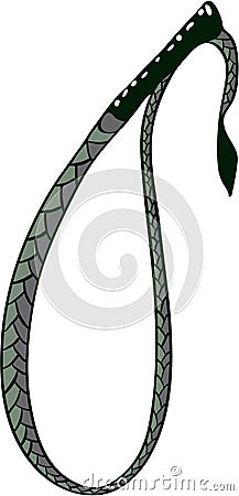 Horse whip illustration Vector Illustration