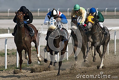 Horserace-8 Editorial Stock Photo