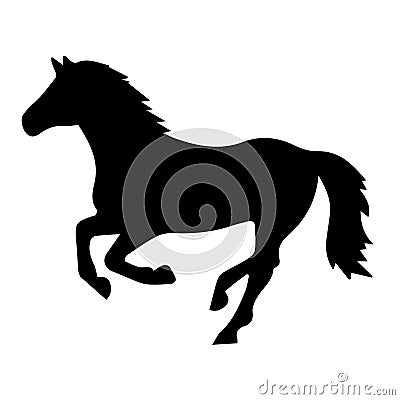 Horse Icon Vector Illustration