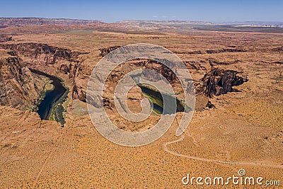 Horseshoe band Arizona Stock Photo