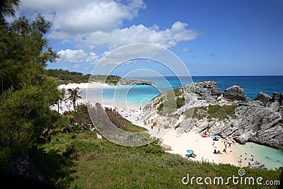 Horseshoe Bay, Bermuda Stock Photo