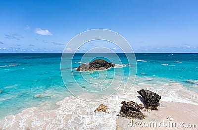 Horseshoe Bay, Bermuda Stock Photo
