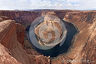 Horseshoe Bend, Page, Arizona Stock Photo