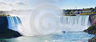 Horseshoe Fall, Niagara Falls, Ontario, Canada Stock Photo