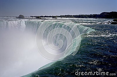 Horseshoe Falls-Niagara River Stock Photo