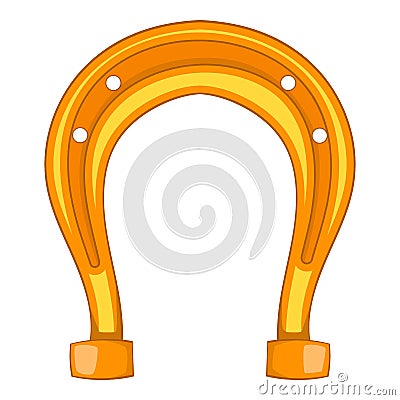 Horseshoe Icon, Cartoon Style Stock Vector - Image: 84154768