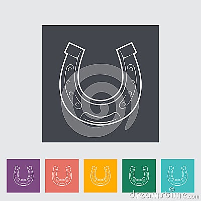 Horseshoes Vector Illustration