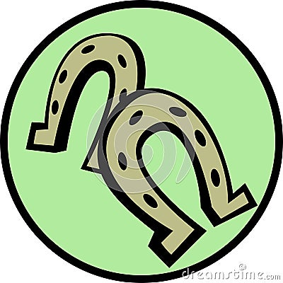 Horseshoes vector illustration Vector Illustration