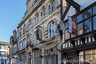 HORSHAM WEST SUSSEX/UK - NOVEMBER 30 : View of the Anchor Hotel Editorial Stock Photo