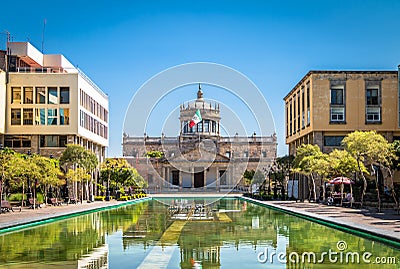 Hospicio Cabanas Cabanas Cultural Institute - Guadalajara, Jalisco, Mexico Stock Photo