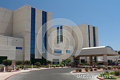 Hospital building Stock Photo