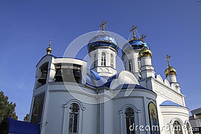 Hospital church in Krasnodar Stock Photo