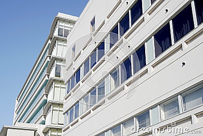 Hospital clinic building Stock Photo