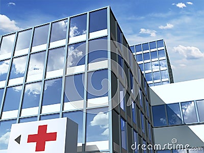 Hospital Editorial Stock Photo