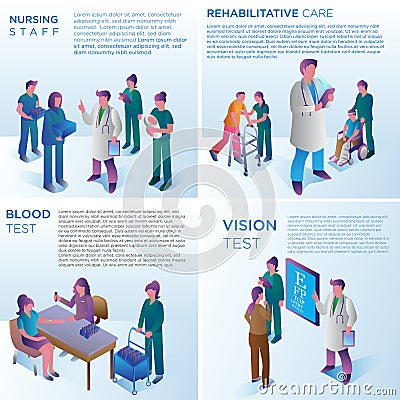 Hospital Service Vector Design Stock Photo