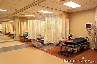 Hospital Room Stock Photo