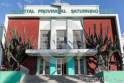 Hospital Provincial Saturnino Lora Editorial Stock Photo