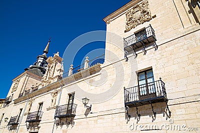 Hospital of San Agustin in El Burgo de Osma, Castilla Leon in Spain Stock Photo