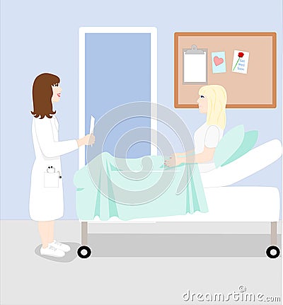 Hospital Stay Stock Photo