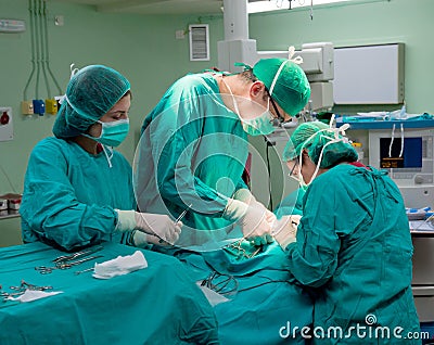 Hospital surgery Stock Photo