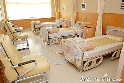 hospital ward Stock Photo