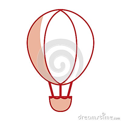 Hot air ballon Vector Illustration