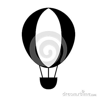 Hot air ballon Vector Illustration