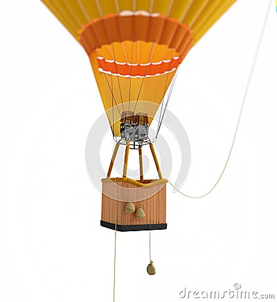 Hot air balloon Stock Photo