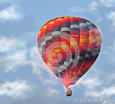 Hot-Air Balloon Stock Photo