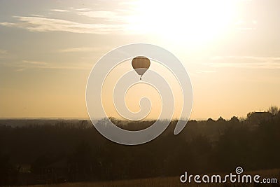 Hot-air balloon Stock Photo