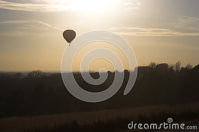 Hot-air balloon Stock Photo