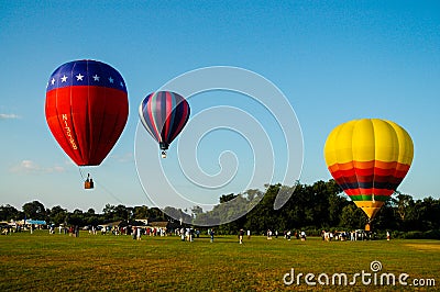 Hot Air Balloon Festival. Editorial Stock Photo