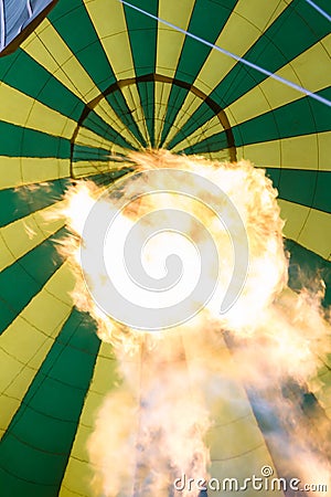 Hot air balloon Stock Photo