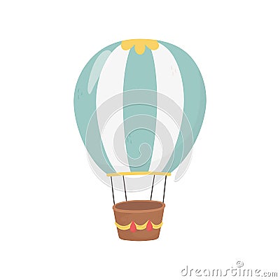 Hot air balloon vector design Vector Illustration