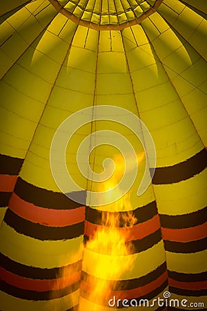 Hot air balloons Napa Valley Stock Photo