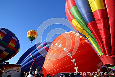 Hot air baloons Editorial Stock Photo