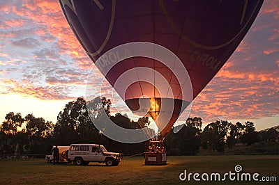 Hot aire balloon Editorial Stock Photo