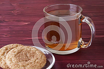 Hot Apple Cider Stock Photo