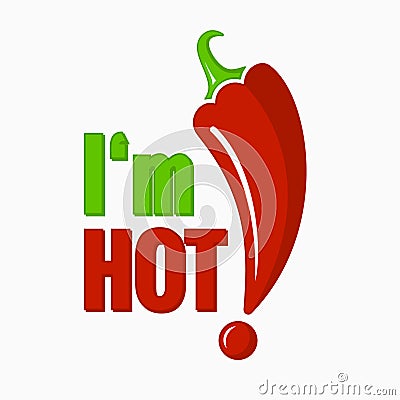 Hot chilli Vector Illustration