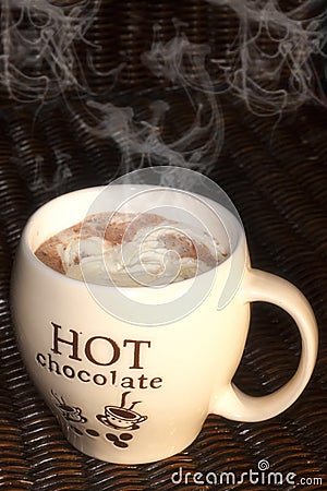 Hot chocolate Stock Photo