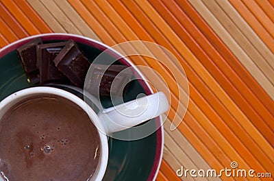 Hot chocolate Stock Photo